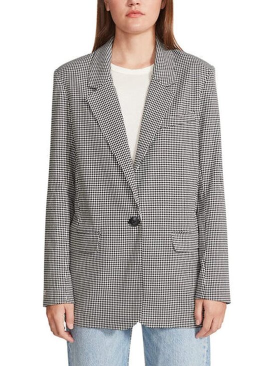 BB Dakota by Steve Madden Jackets & Blazers - BB Dakota X Steve Madden Houndstooth Oversized Blazer Size S